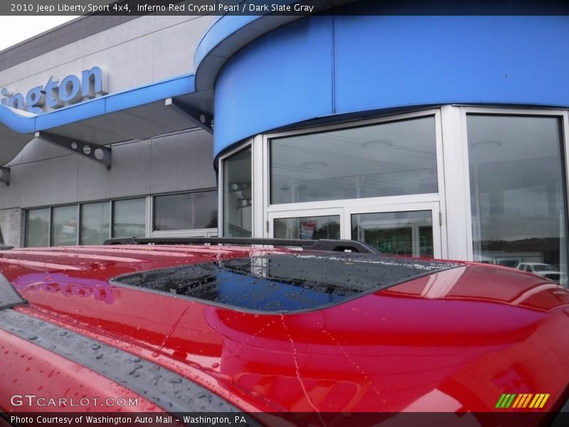 Inferno Red Crystal Pearl / Dark Slate Gray 2010 Jeep Liberty Sport 4x4