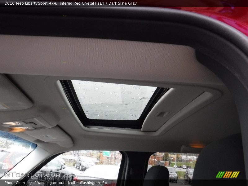 Inferno Red Crystal Pearl / Dark Slate Gray 2010 Jeep Liberty Sport 4x4