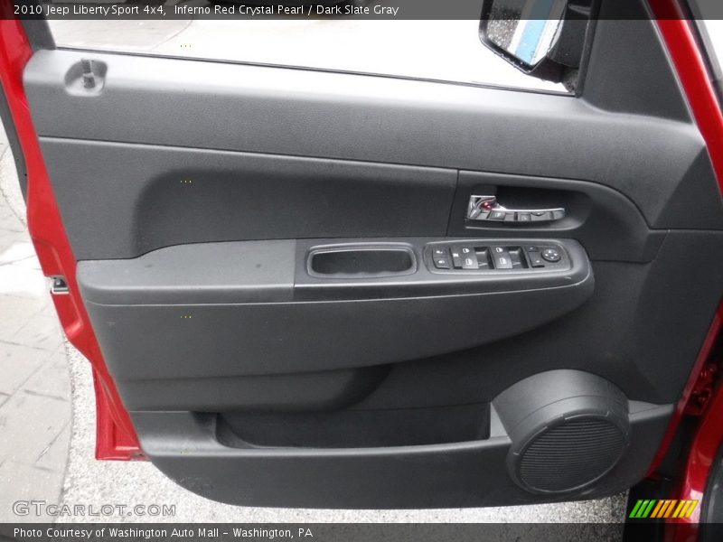 Inferno Red Crystal Pearl / Dark Slate Gray 2010 Jeep Liberty Sport 4x4
