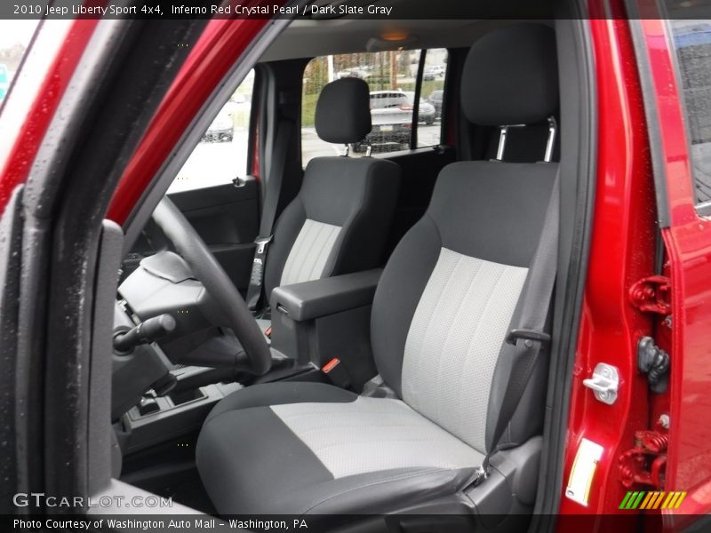Inferno Red Crystal Pearl / Dark Slate Gray 2010 Jeep Liberty Sport 4x4