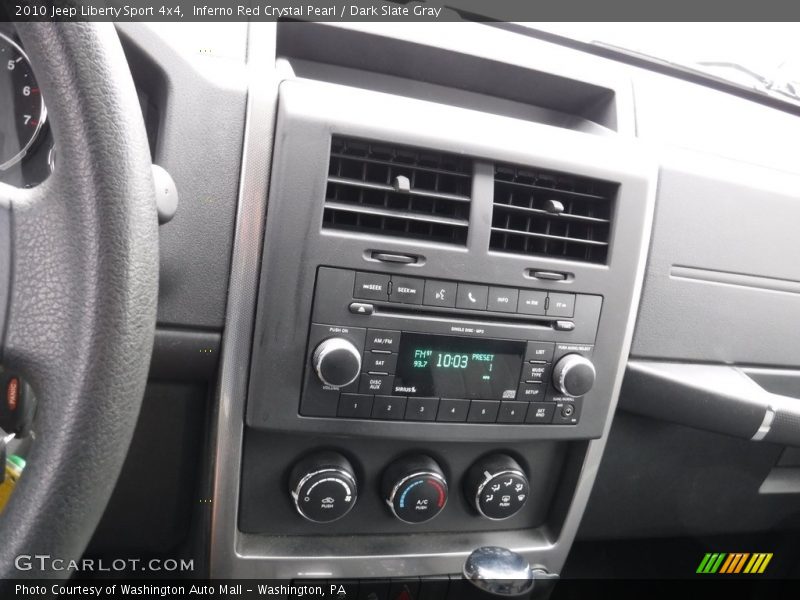 Inferno Red Crystal Pearl / Dark Slate Gray 2010 Jeep Liberty Sport 4x4