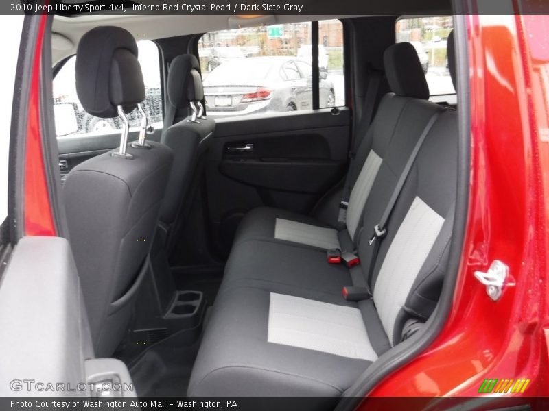 Inferno Red Crystal Pearl / Dark Slate Gray 2010 Jeep Liberty Sport 4x4
