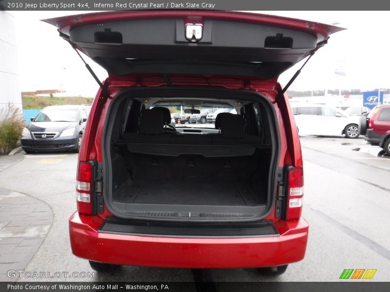 Inferno Red Crystal Pearl / Dark Slate Gray 2010 Jeep Liberty Sport 4x4
