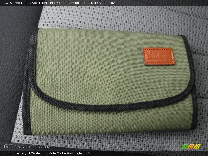 Inferno Red Crystal Pearl / Dark Slate Gray 2010 Jeep Liberty Sport 4x4