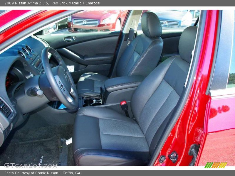 Red Brick Metallic / Charcoal 2009 Nissan Altima 2.5 S