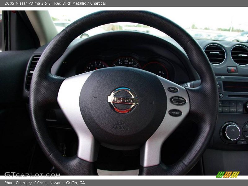 Red Brick Metallic / Charcoal 2009 Nissan Altima 2.5 S