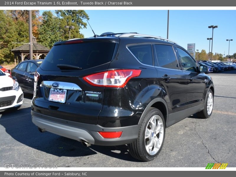 Tuxedo Black / Charcoal Black 2014 Ford Escape Titanium 1.6L EcoBoost