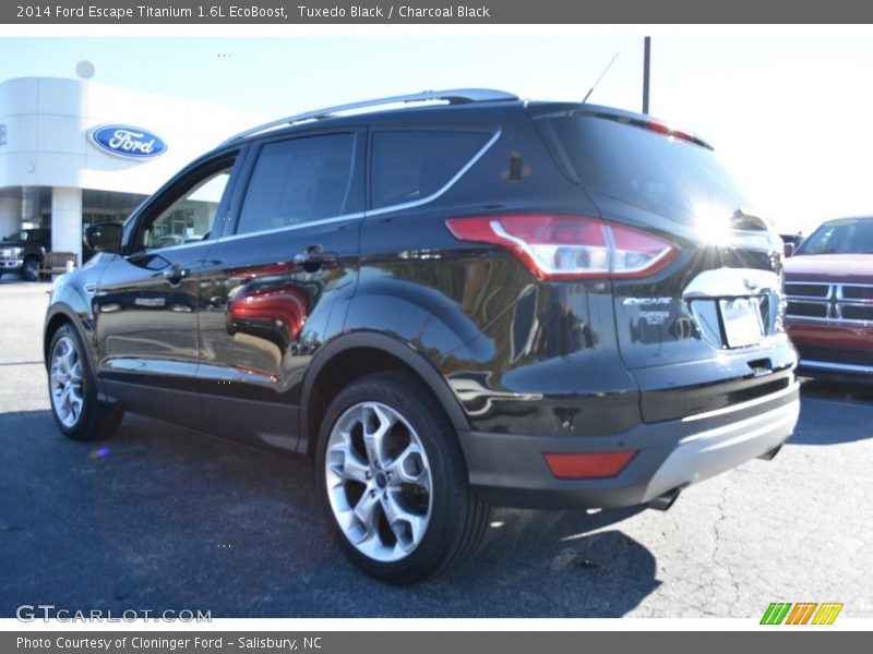 Tuxedo Black / Charcoal Black 2014 Ford Escape Titanium 1.6L EcoBoost
