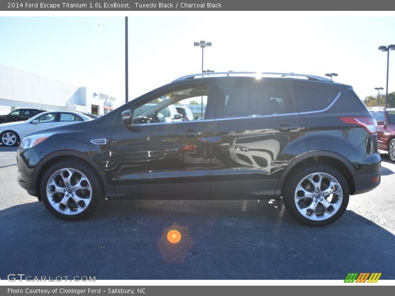 Tuxedo Black / Charcoal Black 2014 Ford Escape Titanium 1.6L EcoBoost