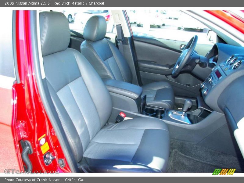 Red Brick Metallic / Charcoal 2009 Nissan Altima 2.5 S
