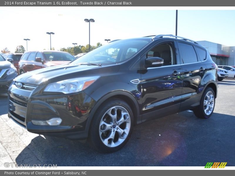 Tuxedo Black / Charcoal Black 2014 Ford Escape Titanium 1.6L EcoBoost