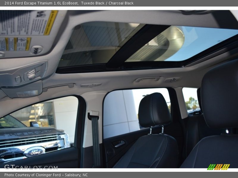 Tuxedo Black / Charcoal Black 2014 Ford Escape Titanium 1.6L EcoBoost