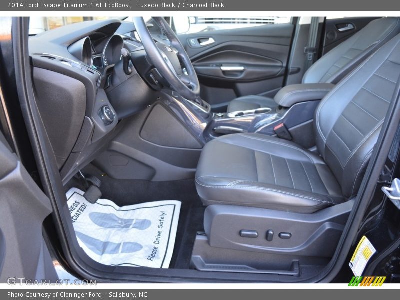Tuxedo Black / Charcoal Black 2014 Ford Escape Titanium 1.6L EcoBoost