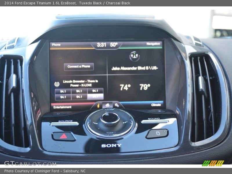 Tuxedo Black / Charcoal Black 2014 Ford Escape Titanium 1.6L EcoBoost