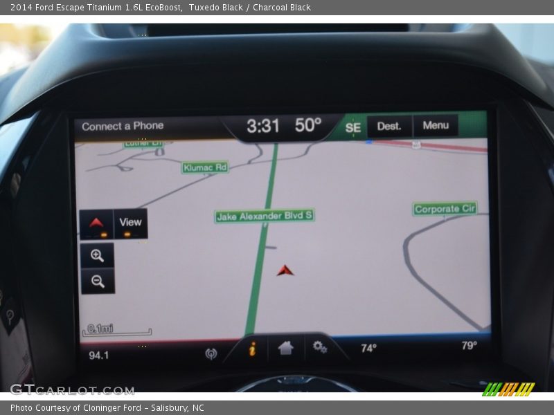 Tuxedo Black / Charcoal Black 2014 Ford Escape Titanium 1.6L EcoBoost