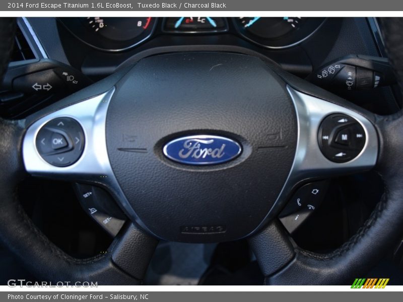 Tuxedo Black / Charcoal Black 2014 Ford Escape Titanium 1.6L EcoBoost