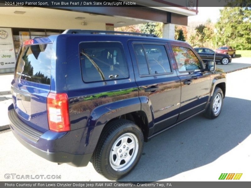 True Blue Pearl / Dark Slate Gray/Light Pebble 2014 Jeep Patriot Sport