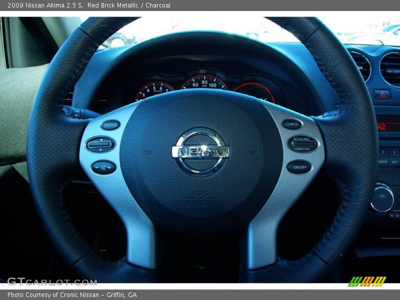 Red Brick Metallic / Charcoal 2009 Nissan Altima 2.5 S