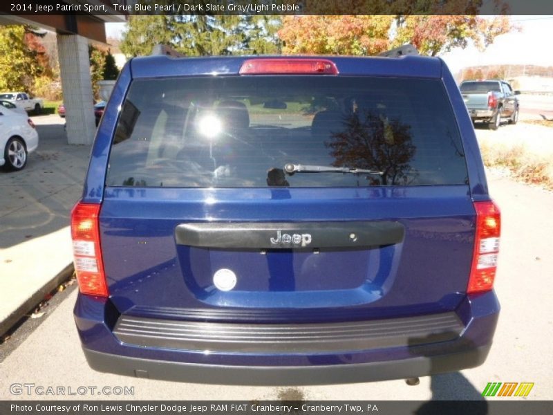 True Blue Pearl / Dark Slate Gray/Light Pebble 2014 Jeep Patriot Sport