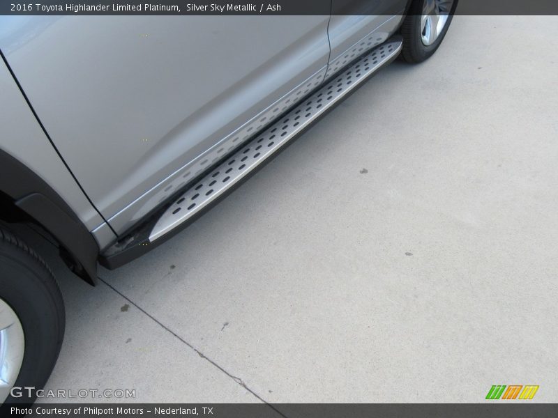 Silver Sky Metallic / Ash 2016 Toyota Highlander Limited Platinum