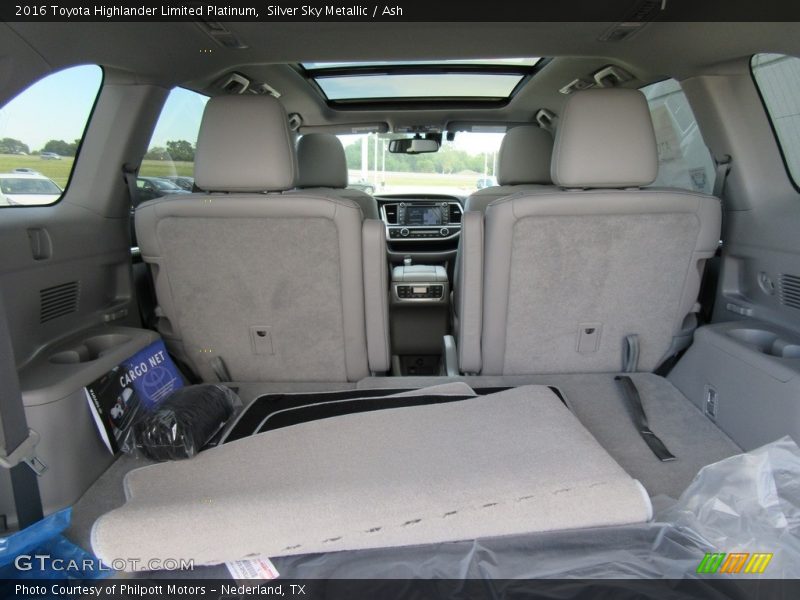 Silver Sky Metallic / Ash 2016 Toyota Highlander Limited Platinum