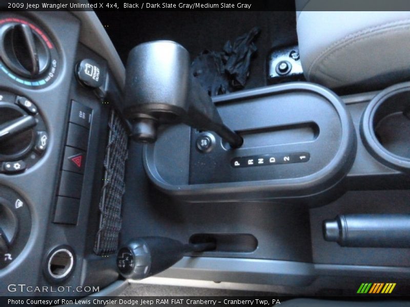 Black / Dark Slate Gray/Medium Slate Gray 2009 Jeep Wrangler Unlimited X 4x4