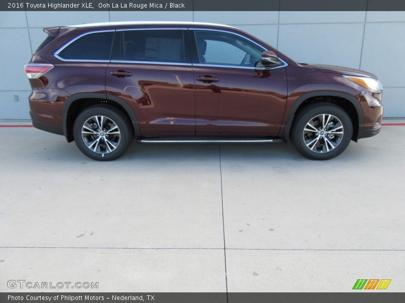  2016 Highlander XLE Ooh La La Rouge Mica