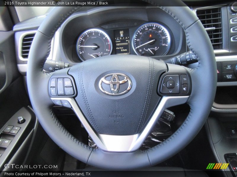  2016 Highlander XLE Steering Wheel