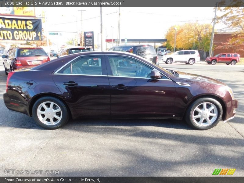 Black Raven / Cashmere/Cocoa 2008 Cadillac CTS 4 AWD Sedan