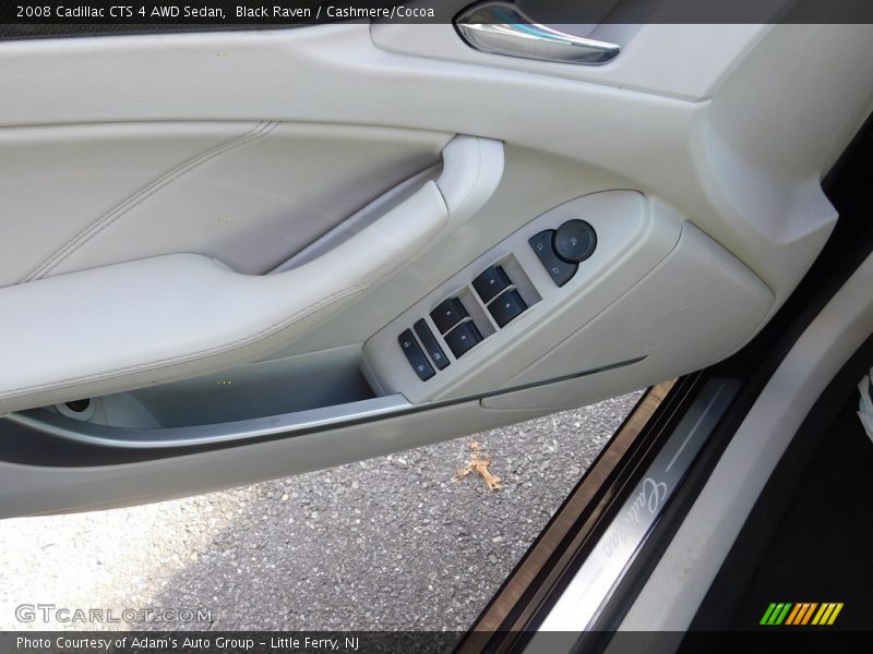 Black Raven / Cashmere/Cocoa 2008 Cadillac CTS 4 AWD Sedan