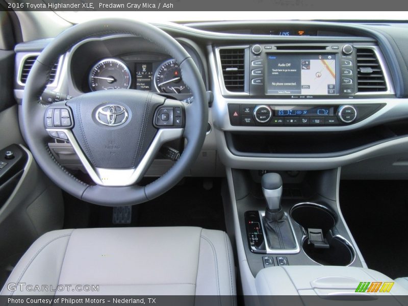Predawn Gray Mica / Ash 2016 Toyota Highlander XLE