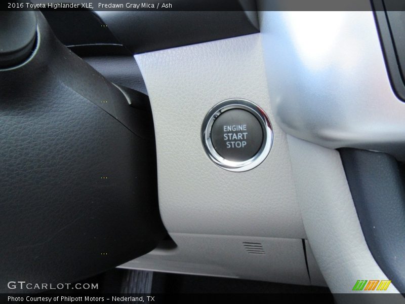 Predawn Gray Mica / Ash 2016 Toyota Highlander XLE