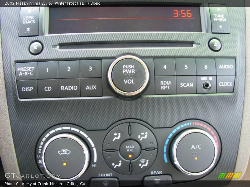 Winter Frost Pearl / Blond 2009 Nissan Altima 2.5 S