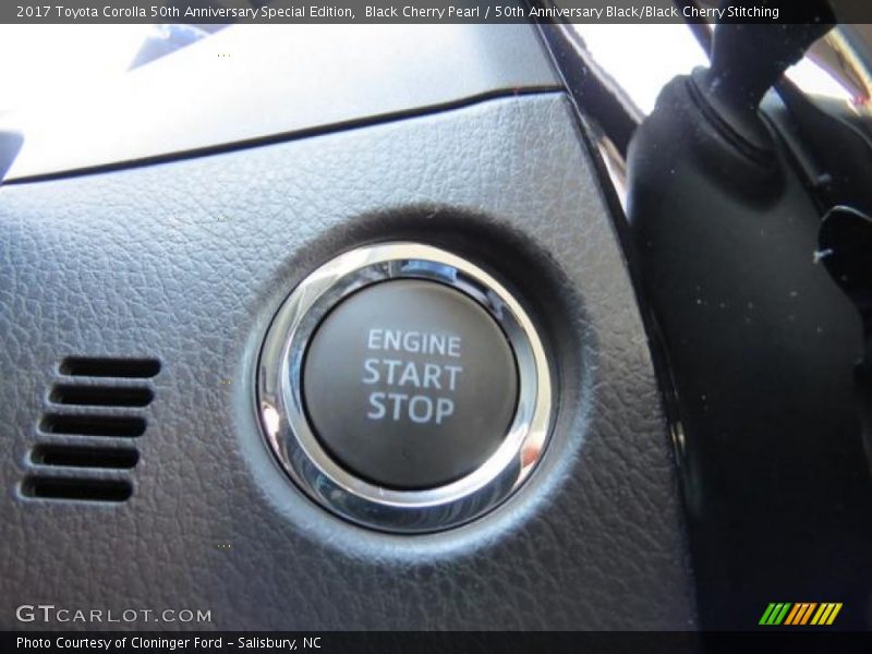 Black Cherry Pearl / 50th Anniversary Black/Black Cherry Stitching 2017 Toyota Corolla 50th Anniversary Special Edition