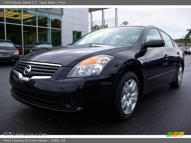 Super Black / Frost 2009 Nissan Altima 2.5