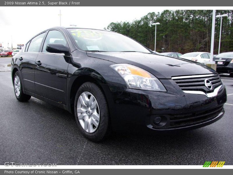 Super Black / Frost 2009 Nissan Altima 2.5