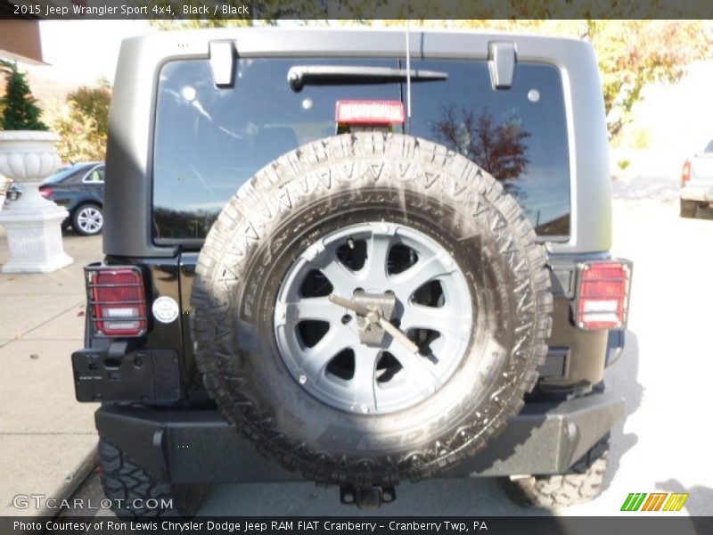 Black / Black 2015 Jeep Wrangler Sport 4x4