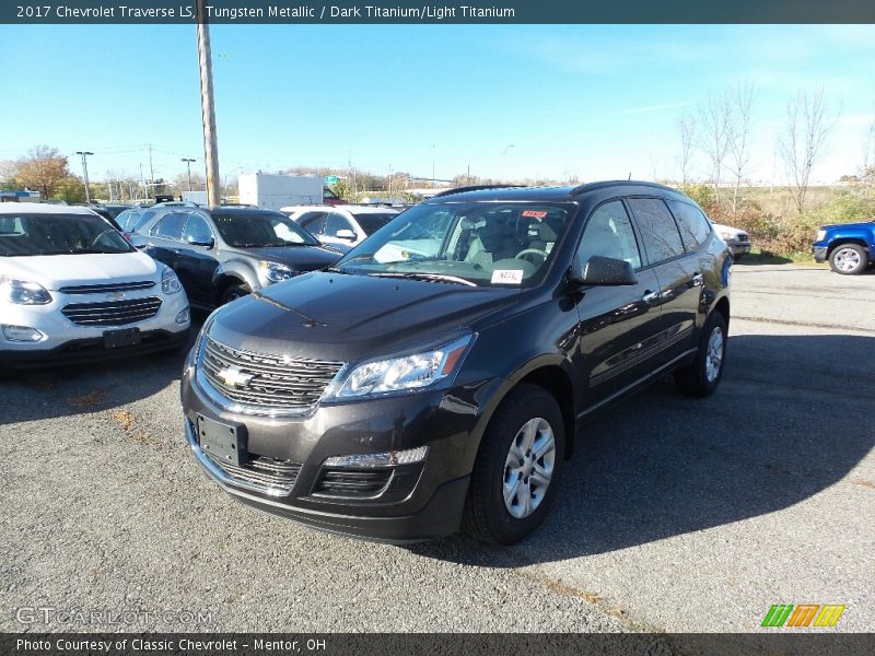 Tungsten Metallic / Dark Titanium/Light Titanium 2017 Chevrolet Traverse LS