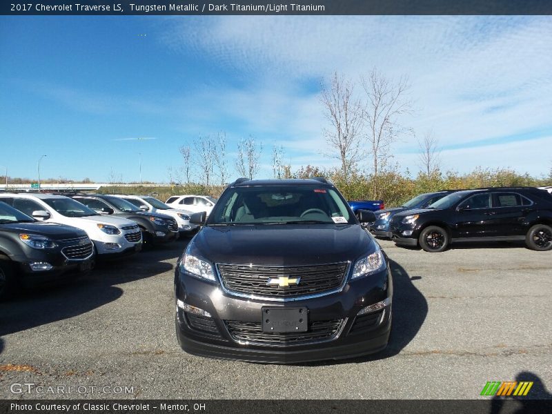 Tungsten Metallic / Dark Titanium/Light Titanium 2017 Chevrolet Traverse LS