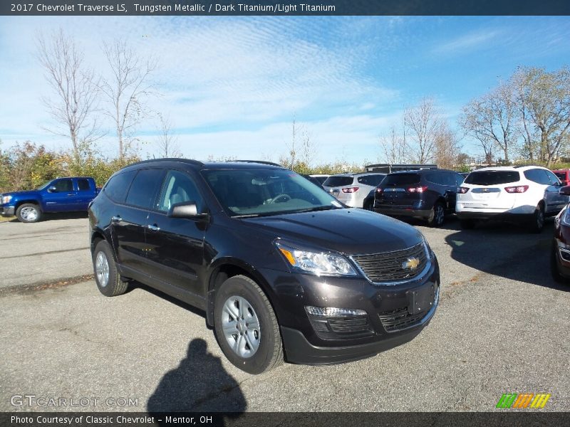 Tungsten Metallic / Dark Titanium/Light Titanium 2017 Chevrolet Traverse LS