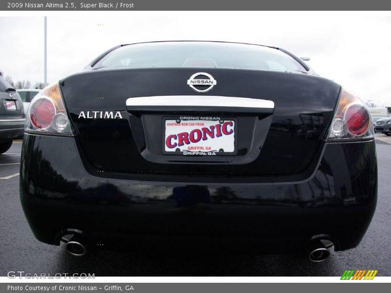 Super Black / Frost 2009 Nissan Altima 2.5