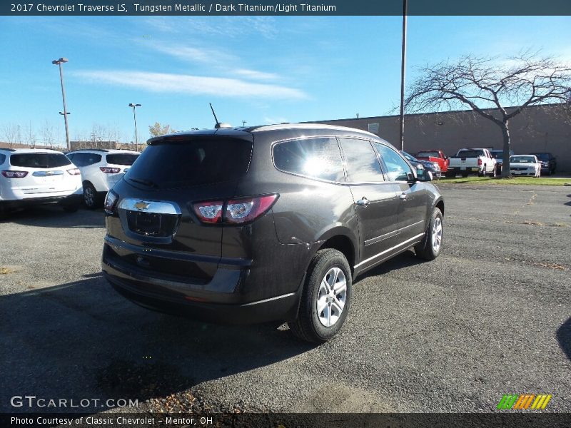 Tungsten Metallic / Dark Titanium/Light Titanium 2017 Chevrolet Traverse LS
