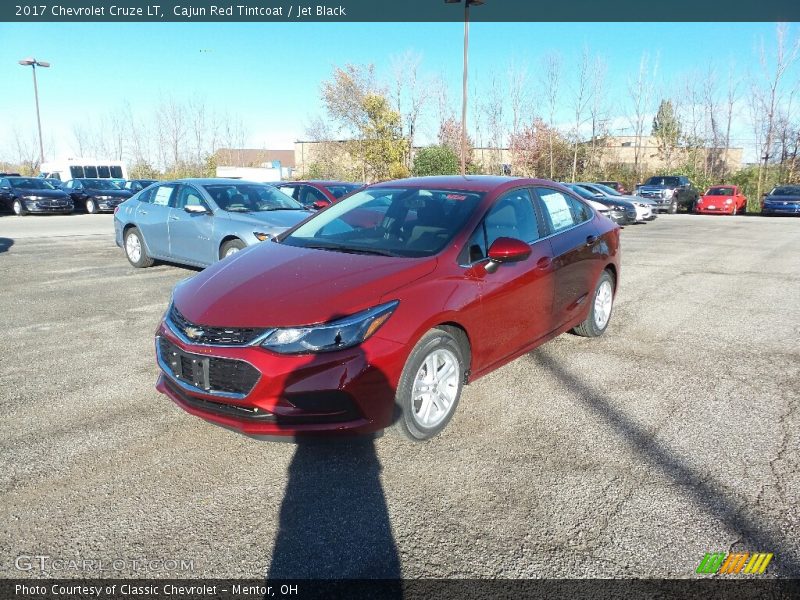 Cajun Red Tintcoat / Jet Black 2017 Chevrolet Cruze LT