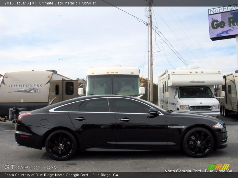 Ultimate Black Metallic / Ivory/Jet 2015 Jaguar XJ XJ