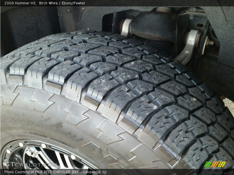 Birch White / Ebony/Pewter 2009 Hummer H3