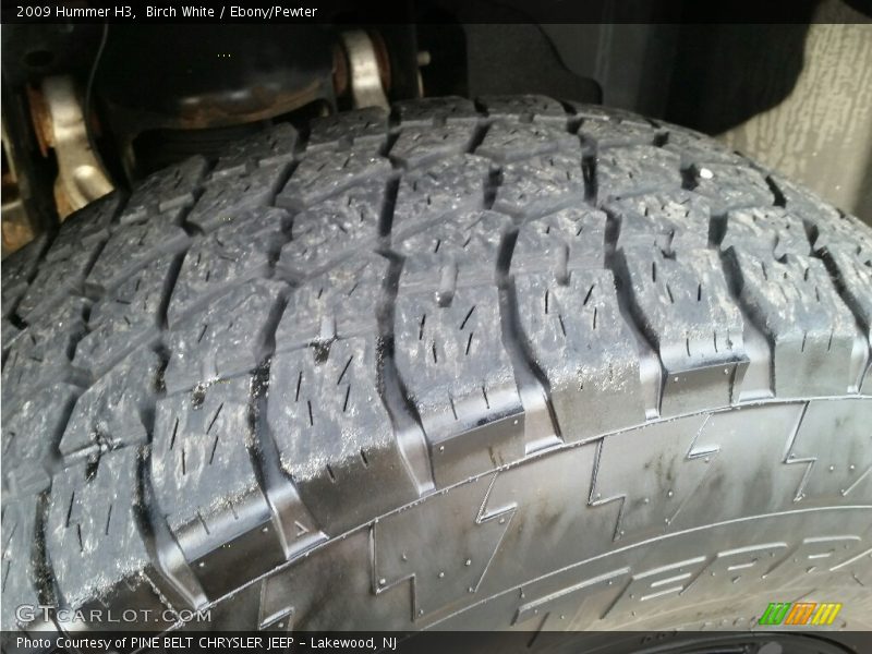 Birch White / Ebony/Pewter 2009 Hummer H3