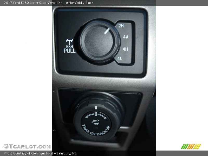 White Gold / Black 2017 Ford F150 Lariat SuperCrew 4X4