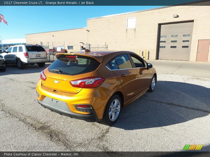 Orange Burst Metallic / Jet Black 2017 Chevrolet Cruze LT