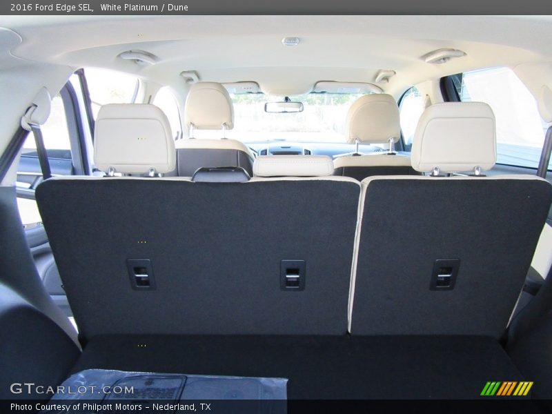 White Platinum / Dune 2016 Ford Edge SEL
