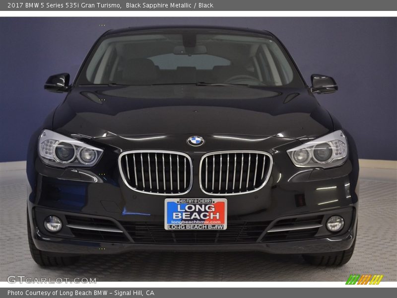 Black Sapphire Metallic / Black 2017 BMW 5 Series 535i Gran Turismo